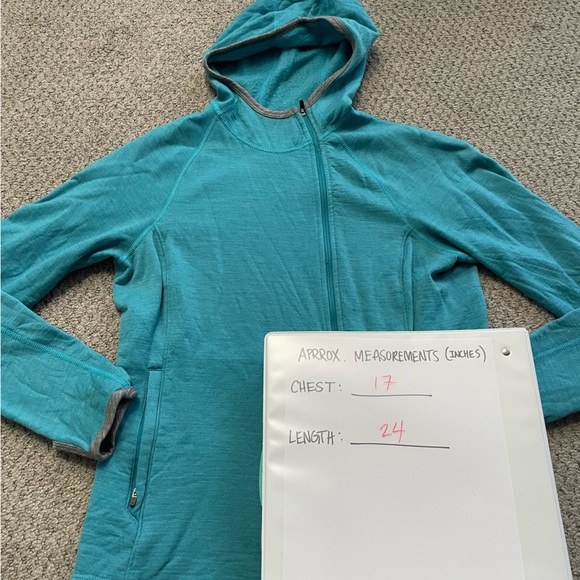 Ibex - Merino Wool Fleece Asymmetric Full Zip Hoodie - Picture 3 of 10